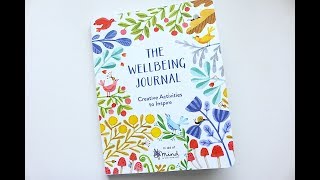 The Wellbeing Journal Creative Activities to Inspire  Book Review [upl. by Laurinda]