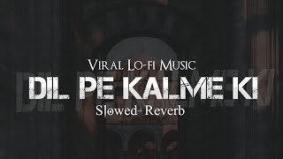 Dil pe Kalme Ki । SloewdReverb। Abu Rayhan। Lofi Naat। Lofi Music। Trending Gojol। Urdu Naat। Song। [upl. by Lehcim687]