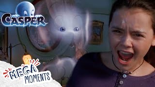 Bringing A Ghost To School  Casper 1995  Family Flicks [upl. by Atiluap]