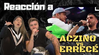 ERRECÉ vs ACZINO  REACCIÓN  Ana y Milo [upl. by Byram566]