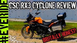 Zongshen CSC RX3 Cyclone REVIEW  BRUTALLY HONEST everide [upl. by Werdnaed866]