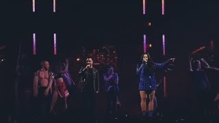 Demi Lovato Luis Fonsi  Echame la culpa live in Miami [upl. by Haorbed]