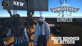 FORGOTTEN SEAS 1 DE RETOUR POUR CONSTRUIRE NOTRE NAVIRE SUR LE NOUVEAU JEU DE PIRATE 2024 [upl. by Florrie]