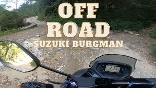 OFF ROAD  SUZUKI BURGMAN STREET 125  ATOK BENGUET [upl. by Acinorev]