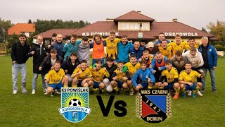 Powiślak Końskowola vs Czarni Dęblin [upl. by Riay]