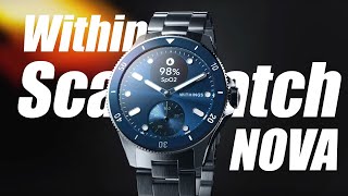 Withings ScanWatch Nova  A Luxury Hybrid Watch [upl. by Assyram312]