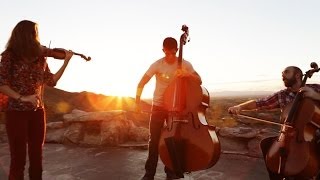 Fix You  Clocks  Coldplay violincellobass mashup  Simply Three [upl. by Yrtsed]