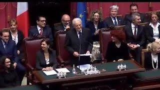 Mattarella «Sarò arbitro imparziale ma i giocatori mi aiutino» [upl. by Onaivlis281]