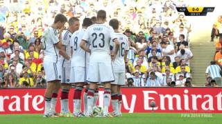 WM2014 Finale Deutschland vs Argentinien 1 Halbzeit 4K UHD TRT4K [upl. by Dobb]