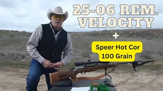 2506 Remington Fast and Flat  Speer Hot Cor 100 grain 3300 FPS [upl. by Assilac]