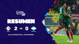 Resumen  México vs Honduras  202324 Concacaf Nations League [upl. by Waterer]