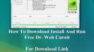 Free Dr Web Cureit How To Download Install And Run [upl. by Sander]