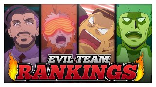 Ranking Evil Team Arcs from the Pokémon Anime [upl. by Dviad]