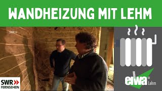 Wandheizung mit Lehmputz selbst bauen Innendämmung mit Lehm als Speichermasse für Infrarotheizung [upl. by Adihaj]