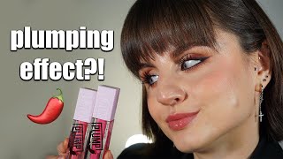 new Maybelline Lifter Plump gloss review [upl. by Chi782]