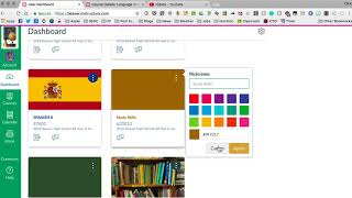 Canvas Tips Customize Course Image On Dashboard [upl. by Lothair29]