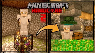 I Built an INSANE Mob Spawner Farm in Minecraft Hardcore 2 HINDI [upl. by Pasahow751]