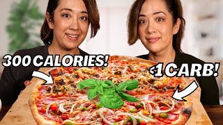 Low Carb Pizza  das Beste und leckeres Low Carb Rezept  Kochvideo [upl. by Suiremed]