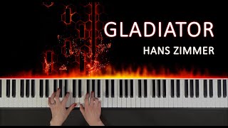 Gladiator Honor Him  Hans Zimmer piano cover [upl. by Cooe796]