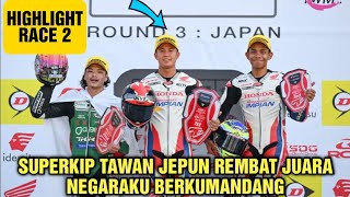 Mantap Habis Khairul Idham Pawi TAWAN Jepun Rembat JUARA  Negaraku BERKUMANDANG  Race 2 [upl. by Jude]