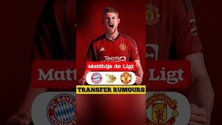 🚨 MATTHIJS DE LIGT TO MAN UNITED 🤯🔥  Manchester United Latest Transfer Rumours [upl. by Cirnek230]