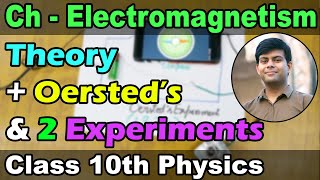 Electromagnetism  Full Explanation with Experiments  Physics Class 10th [upl. by Areip]