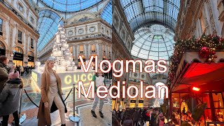 Vlogmas 11 Magiczny klimat w Mediolanie [upl. by Nanahs]