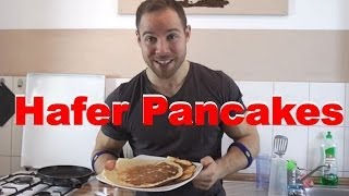 Hafer Pancakes mit 4 Zutaten [upl. by Tiff]