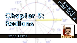 Radians 5 • Arc Lengths tricky questions • P2 Ex5C • 💡 [upl. by Blythe]