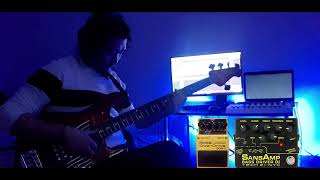 Tech 21 Sansamp Bass Driver DI and Boss Overdrive ODB3 Pedal Tone [upl. by Ennaer393]