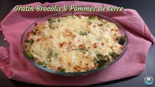 Recette du GRATIN de BROCOLIS et POMMES de TERRE 🥔🥦 [upl. by Valorie225]