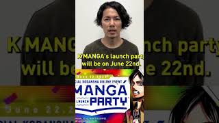 Hajime Isayamas upcoming interview at KMANGA Launch Party on June 22 attackontitan aot snk fyp [upl. by Kcerb]