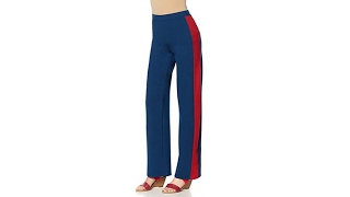 IMAN Global Chic Luxury Resort Athleisure WideLeg Pant [upl. by Acirderf]