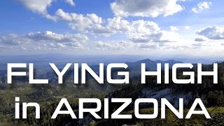 MT LEMMON IN TUCSON ARIZONA  HIGH ALTITUDE DRONE FLIGHT IN 4K [upl. by Ramso]