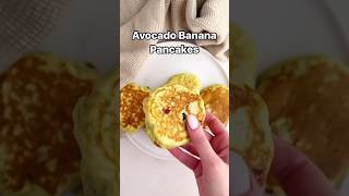 Healthy pancakes for your little onepancakeshealthyavacadosbananababiesviralshort [upl. by Masry]