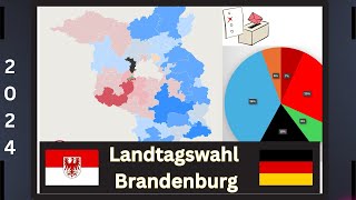 AfD STELLT Landtag in Brandenburg Landtagswahl Brandenburg Prognose 2024 1 Forsa [upl. by Ennayllek98]