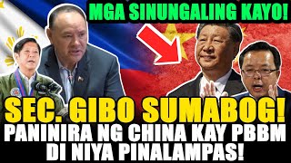 GRABE GIBO BINIRA ANG CHINA MGA SINUNGLING KAYO [upl. by Cavan505]