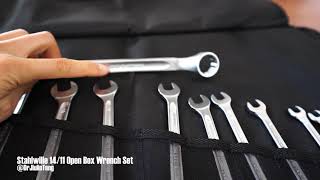 Stahlwille 1411 Open Box Wrench  Spanner Set Owner Review [upl. by Asilram831]