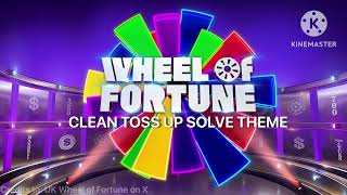 Wheel of Fortune Clean Toss Up Solve Theme [upl. by Lathan664]