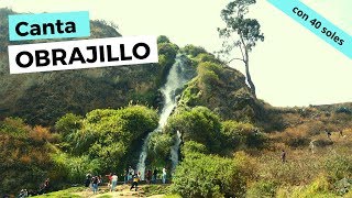 CANTA como llegar a la CATARATA DE LUCLE con 40 soles  viajando sola [upl. by Ahoufe]