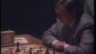 Kasparov wins 24th and stays world champion Sevilla 1987 [upl. by Leasa]