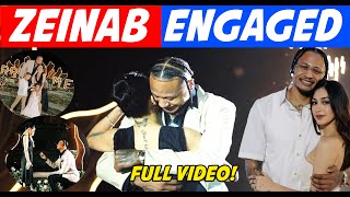 WOW Engaged couple na si Zenaib Harake at Ray Parks Jr napaka SPECIAL [upl. by Cenac]