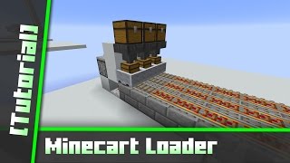 Tileable Minecart LoadingUnloading Station Tutorial [upl. by Ula474]