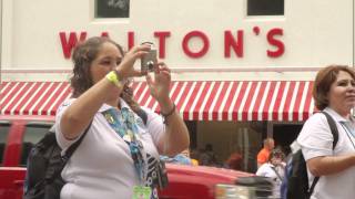 Walmart International Associates Tour The Walmart Museum [upl. by Longwood]