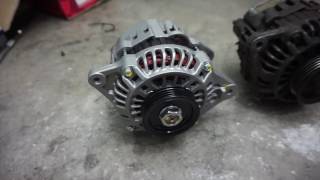 Installing a 97 Galant alternator in my 2G GSX [upl. by Gerrald]