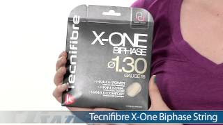 Tecnifibre XOne Biphase String [upl. by Sakhuja427]