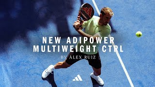 adidas padel  New Adipower Multiweight CTRL 2024 by Alex Ruiz  Official Spot [upl. by Yllor]