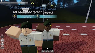 Life of a training staff ETS in Sandhurst Military Academy  ROBLOX  Sharkus British Army [upl. by Anaxor799]