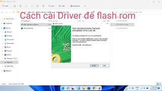 1 Cách cài Driver để hạ rom máy VSmart Active 3 và all dòng MTK nhé [upl. by Partridge]