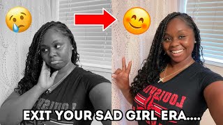 5 TIPS TO EXIT YOUR SAD GIRL ERA UNIQUE Mental Health Tips for Depressive episodes amp feelings [upl. by Garek653]